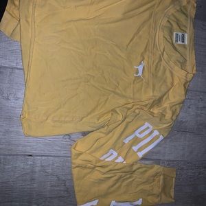 Victoria Secret Pink Cropped Long Sleeve